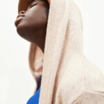 Cardigan Warmaa light caramel melange von Armedangels