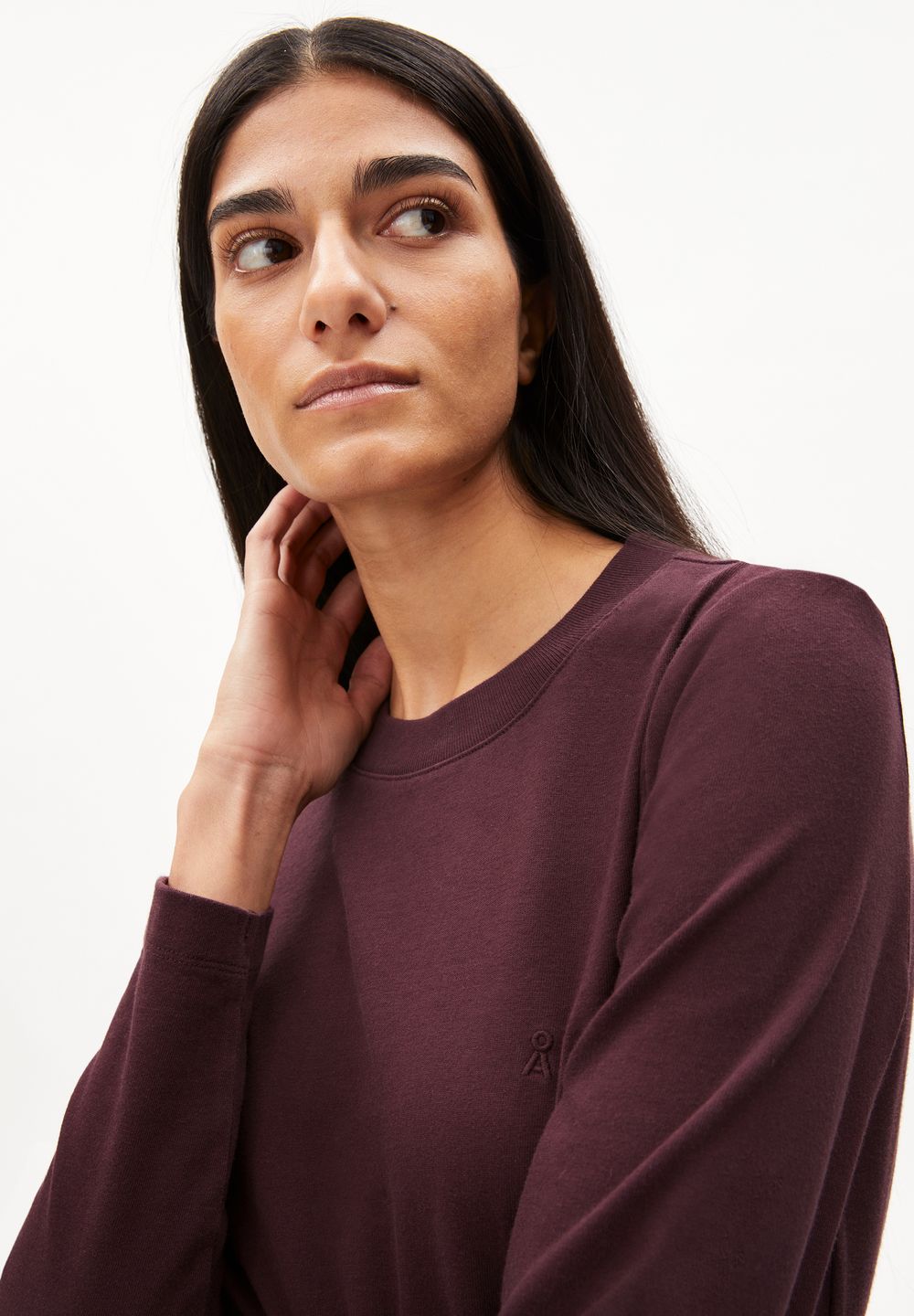 Longsleeve Taami fudge von Armedangels