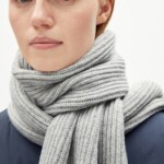 Schal Kaacy light grey melange von Armedangels