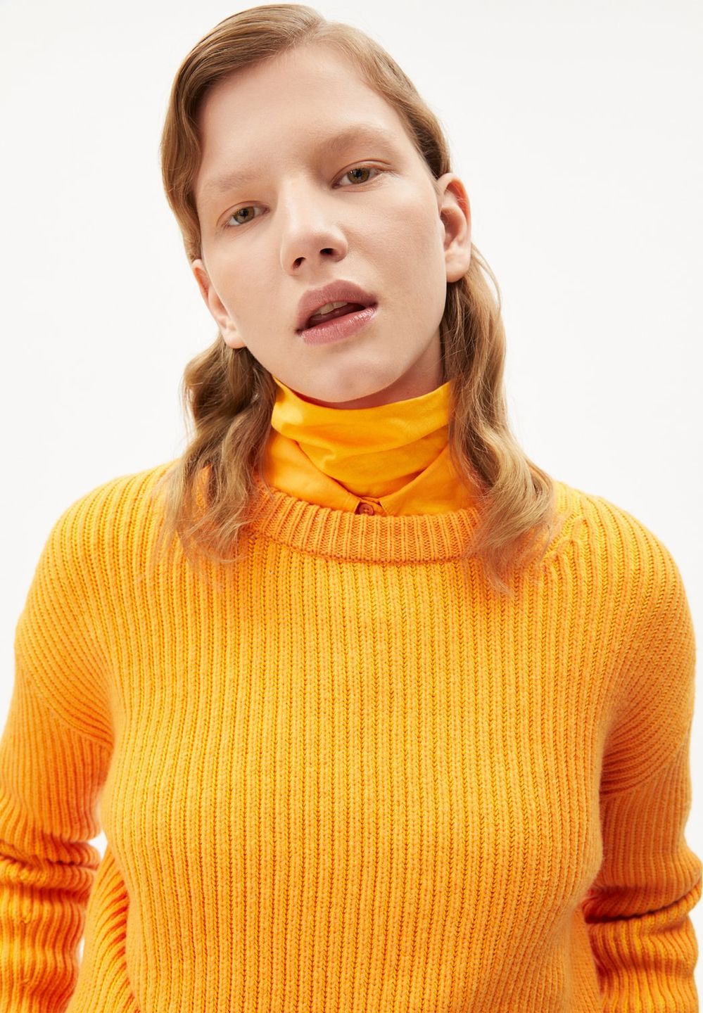 Strickpullover Naaruko sunset von Armedangels
