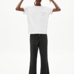 T-Shirt Deaah Iconic used white von Armedangels