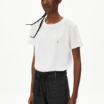 T-Shirt Deaah Iconic used white von Armedangels