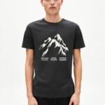 T-Shirt Jaames Highest Mountain graphite von Armedangels