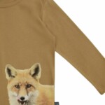 Shirt mit großem Fuchsdruck sand von Enfant Terrible