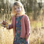 Sweatkleid Blumendruck midnight-magenta von Enfant Terrible