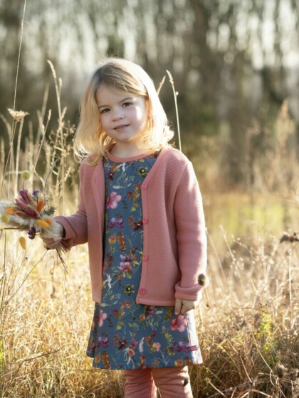 Sweatkleid Blumendruck midnight-magenta von Enfant Terrible