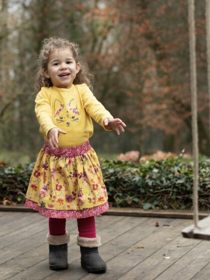 Wenderock Blumen-Blümchen honey-magenta von Enfant Terrible