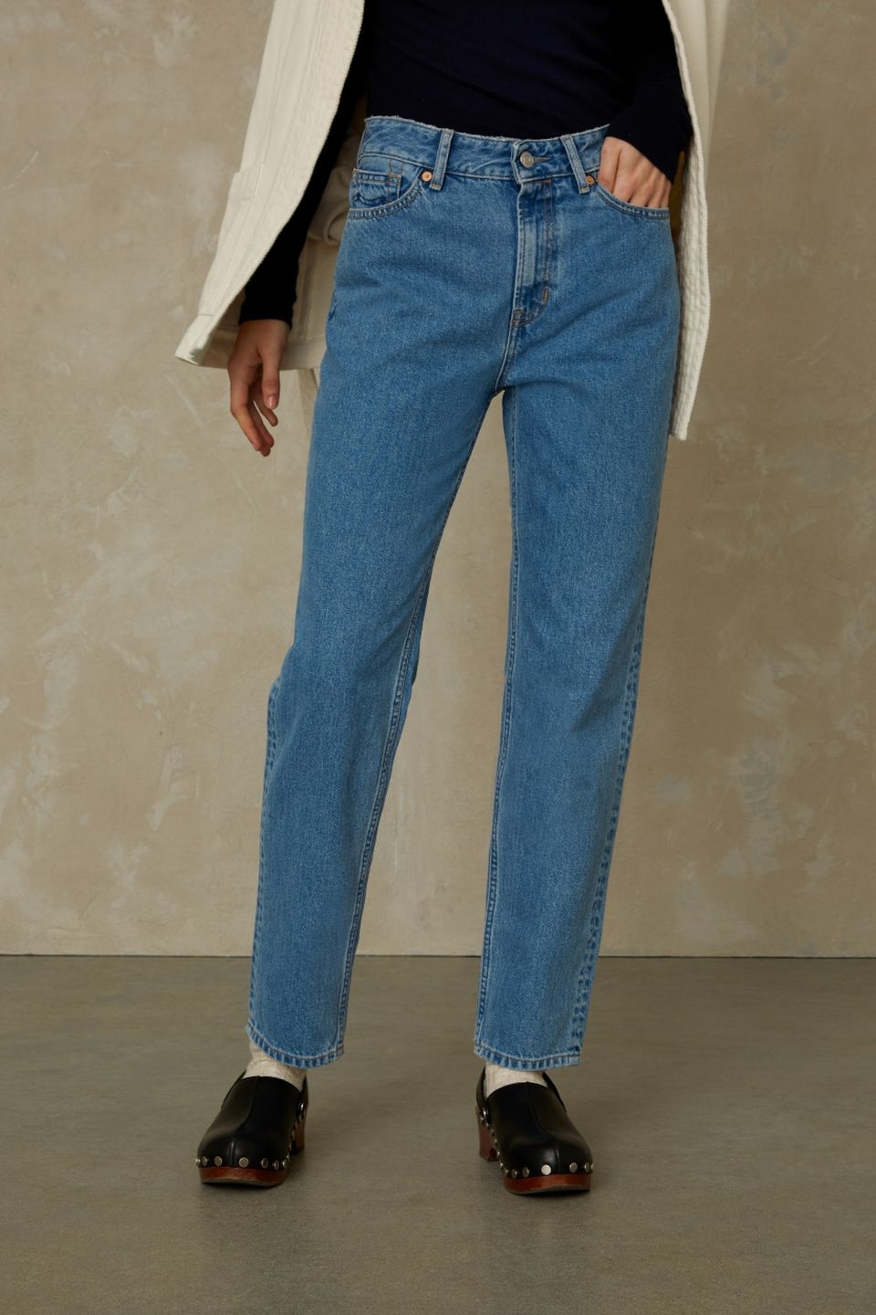 Caroline Cropped clean holo mid vintage von Kings of Indigo
