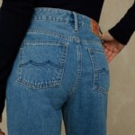 Caroline Cropped clean holo mid vintage von Kings of Indigo