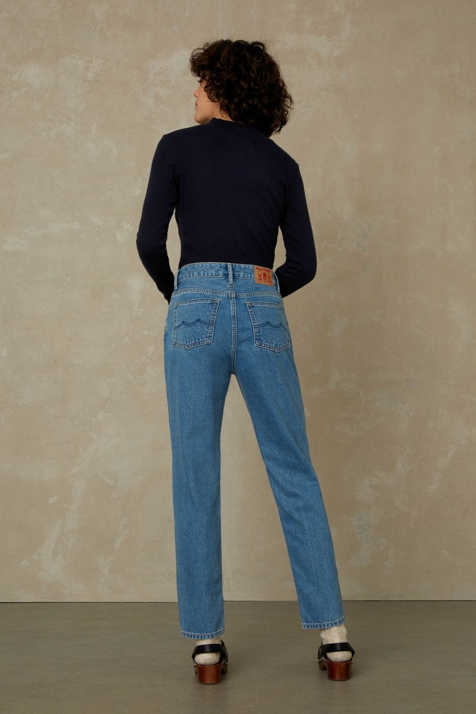 Caroline Cropped clean holo mid vintage von Kings of Indigo