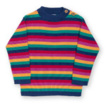 Pullover Rainbow Stripe regenbogenbunt von Kite Clothing