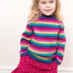 Pullover Rainbow Stripe regenbogenbunt von Kite Clothing