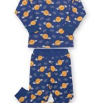 Pyjama Smiley Saturn navy von Kite Clothing