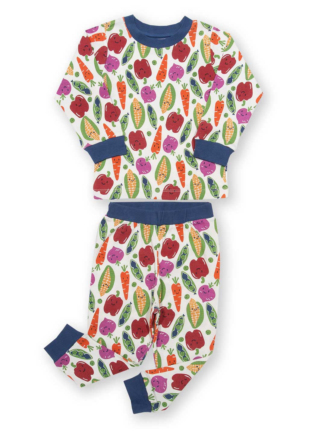 Pyjama Veggie multi von Kite Clothing