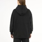 Boyfriend Sweatshirt black jet von KnowledgeCotton Apparel