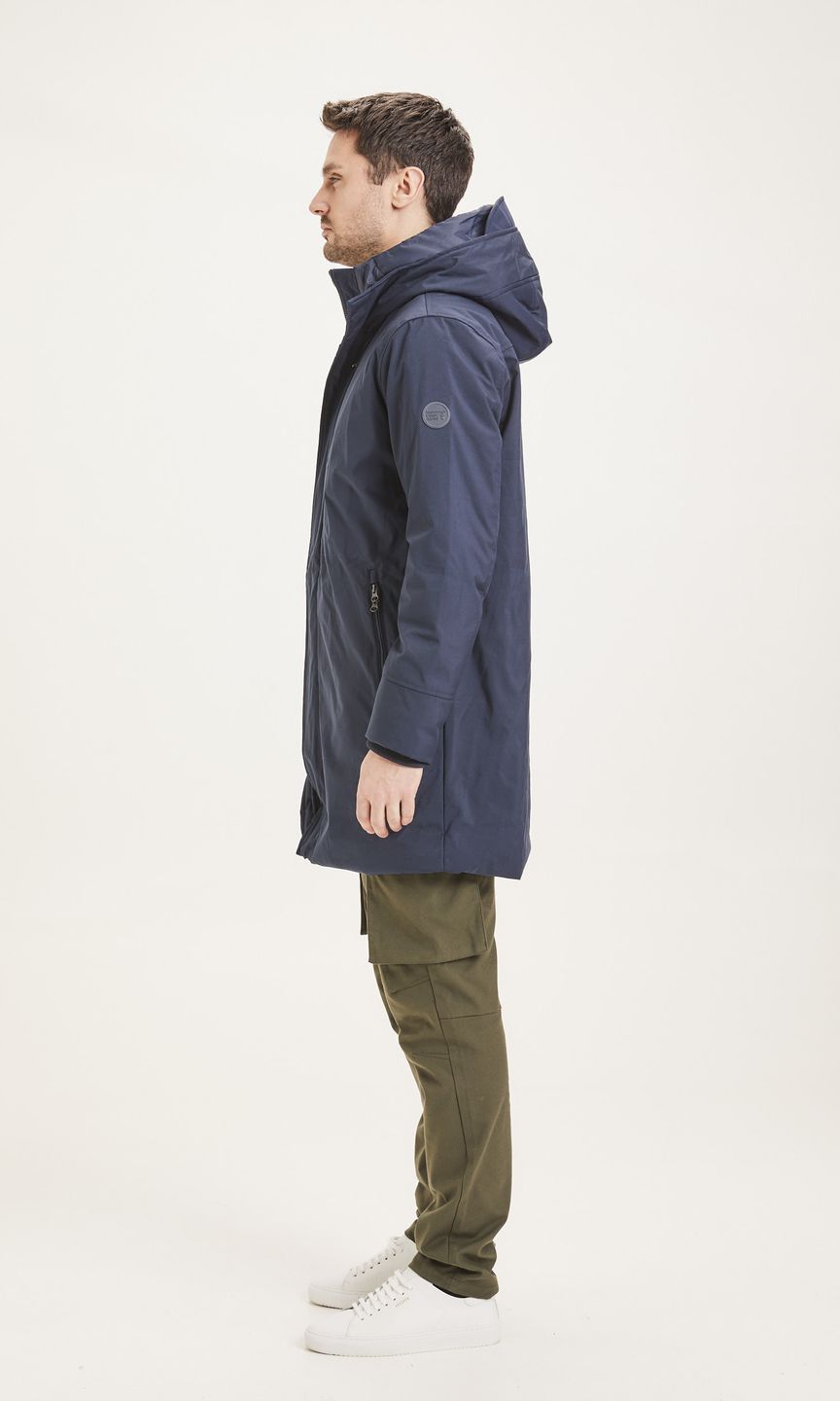 Jacke Long Soft Shell Climate Shell™ total eclipse von KnowledgeCotton Apparel