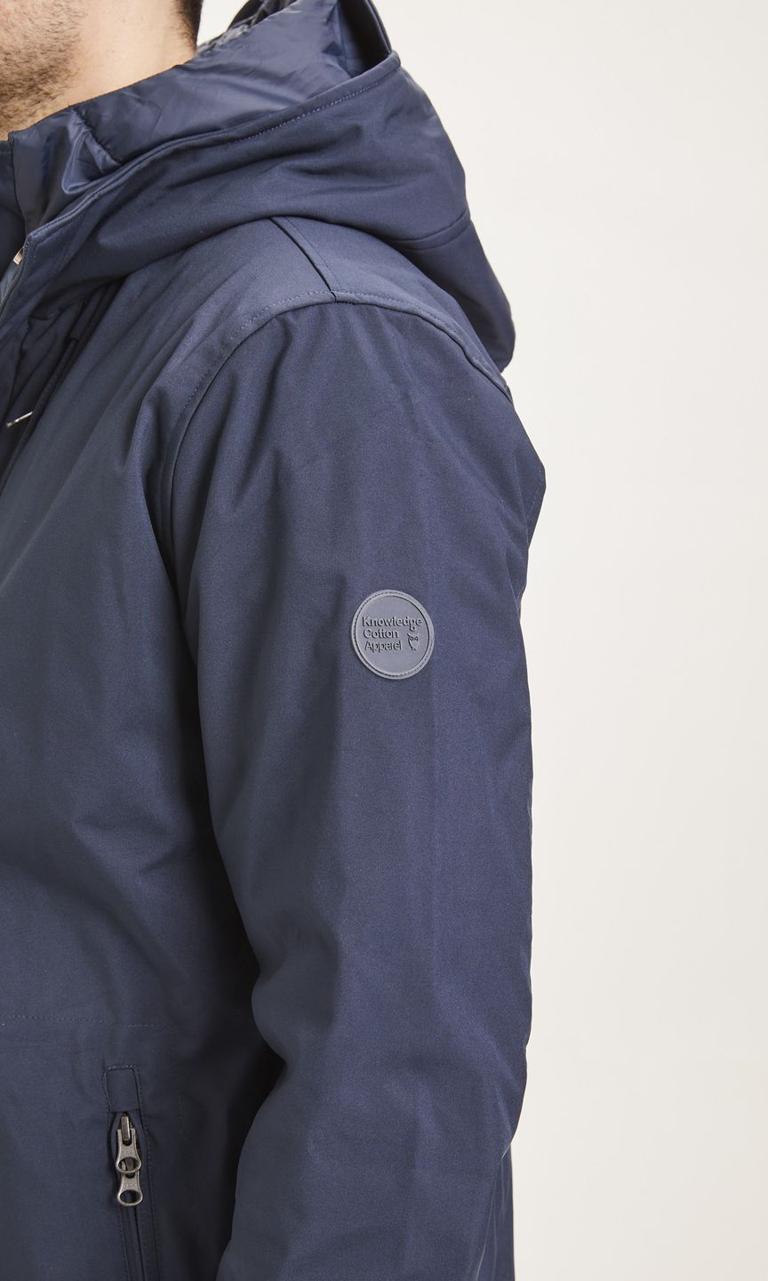 Jacke Long Soft Shell Climate Shell™ total eclipse von KnowledgeCotton Apparel