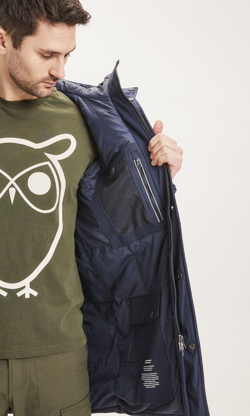 Jacke Long Soft Shell Climate Shell™ total eclipse von KnowledgeCotton Apparel