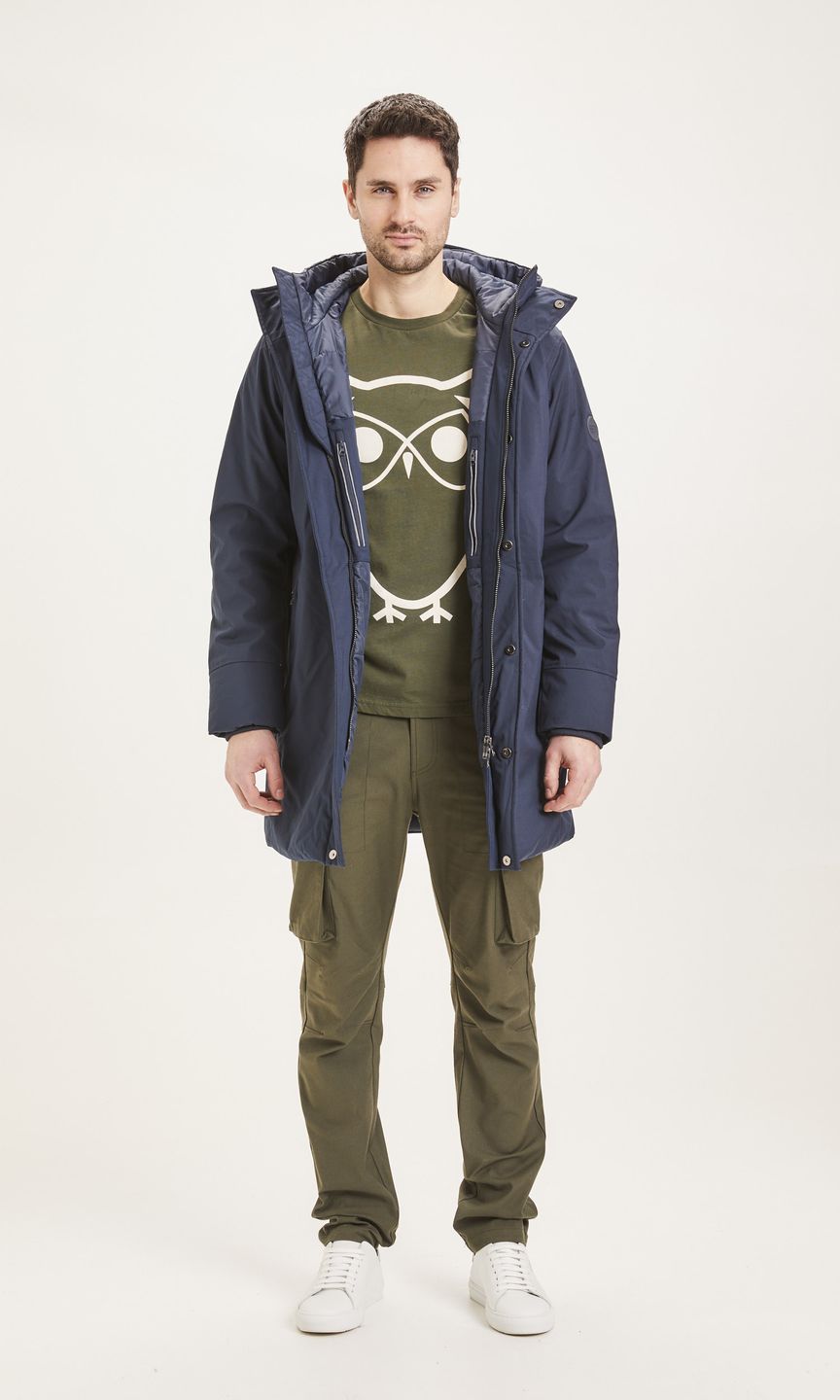 Jacke Long Soft Shell Climate Shell™ total eclipse von KnowledgeCotton Apparel