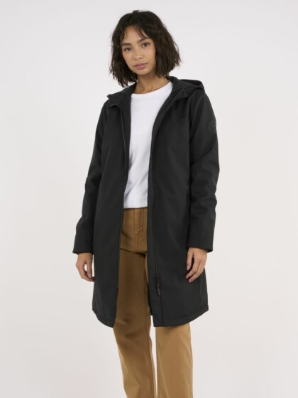 Parka Soft Shell Climate Shell™ black jet von KnowledgeCotton Apparel