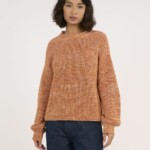 Pullover Twisted Yarns Crew Neck desert sun von KnowledgeCotton Apparel