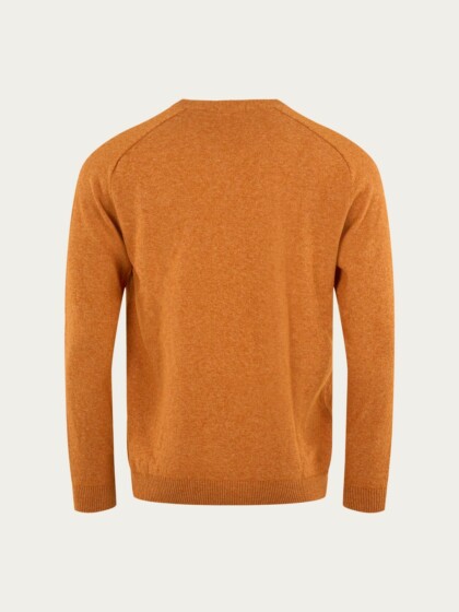 Strickpullover Basic O-Neck desert sun von KnowledgeCotton Apparel