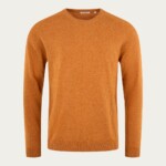 Strickpullover Basic O-Neck desert sun von KnowledgeCotton Apparel