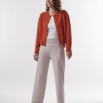 Boxy Strickjacke lava melange von Lanius