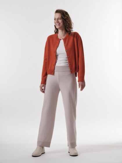 Boxy Strickjacke lava melange von Lanius