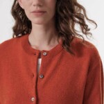 Boxy Strickjacke lava melange von Lanius