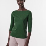 U-Boot Shirt 3/4 Arm dark green von Lanius