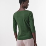 U-Boot Shirt 3/4 Arm dark green von Lanius