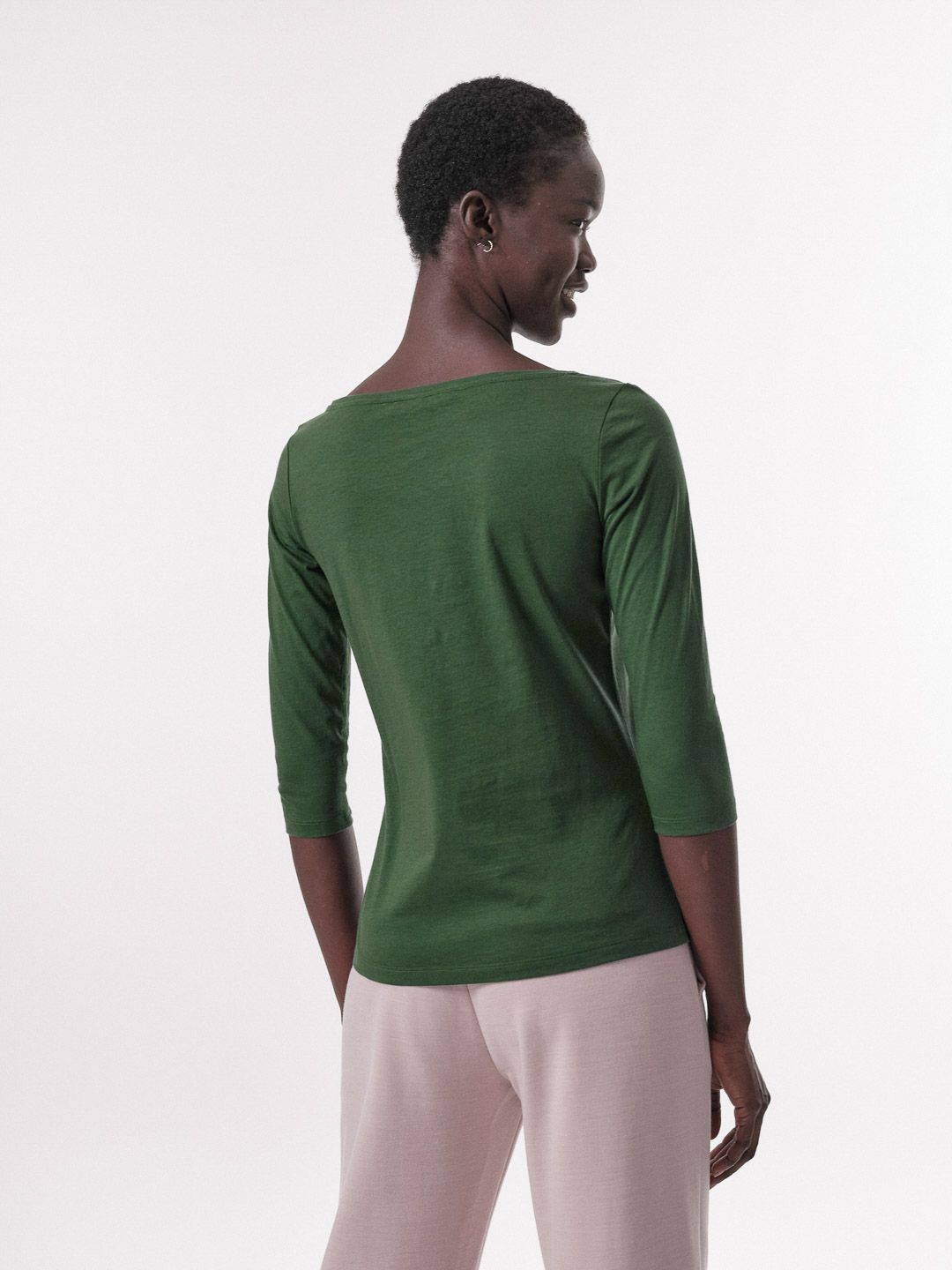 U-Boot Shirt 3/4 Arm dark green von Lanius