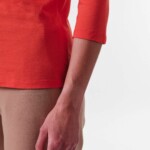 U-Boot Shirt 3/4 Arm red von Lanius