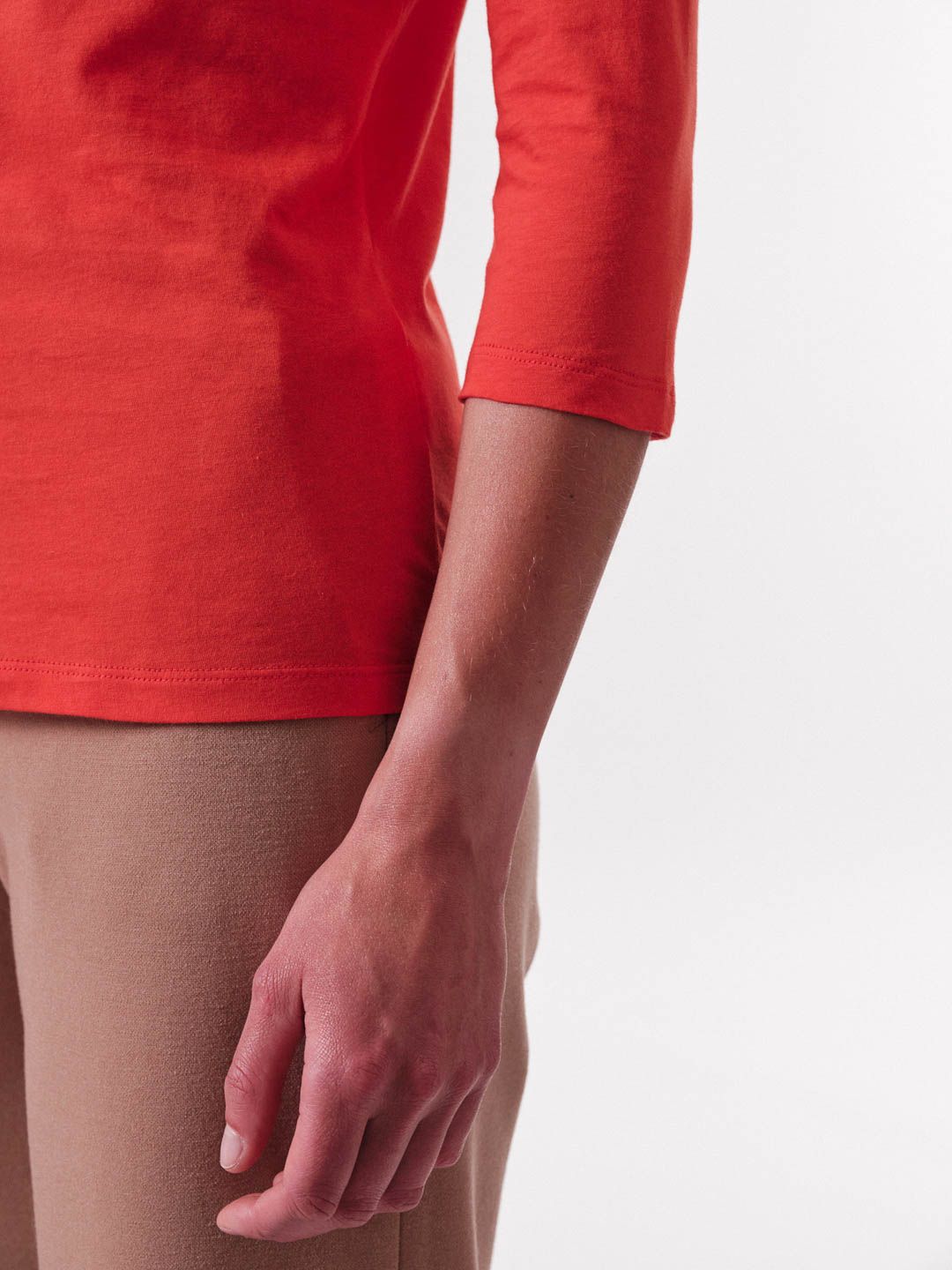 U-Boot Shirt 3/4 Arm red von Lanius