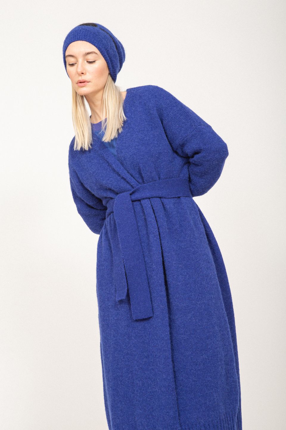 Cardigan Leon klein blue von Suite13Lab