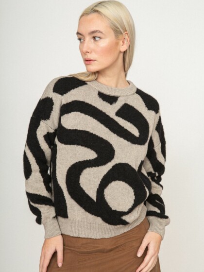 Pullover Deva Jersey eses jaquard von Suite13Lab