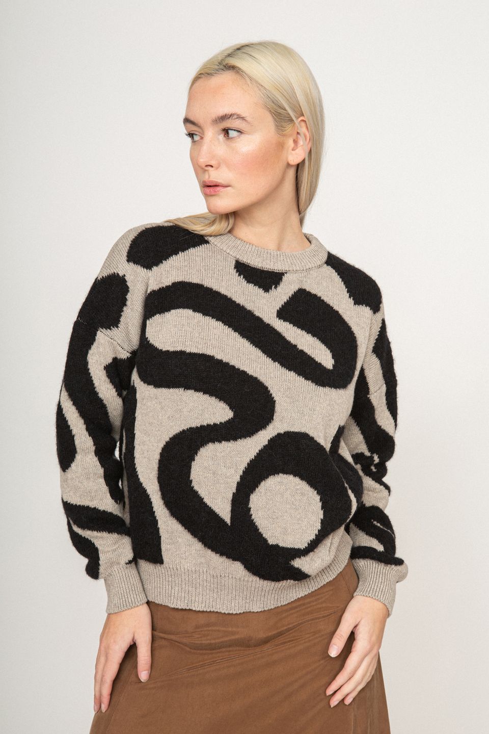 Pullover Deva Jersey eses jaquard von Suite13Lab