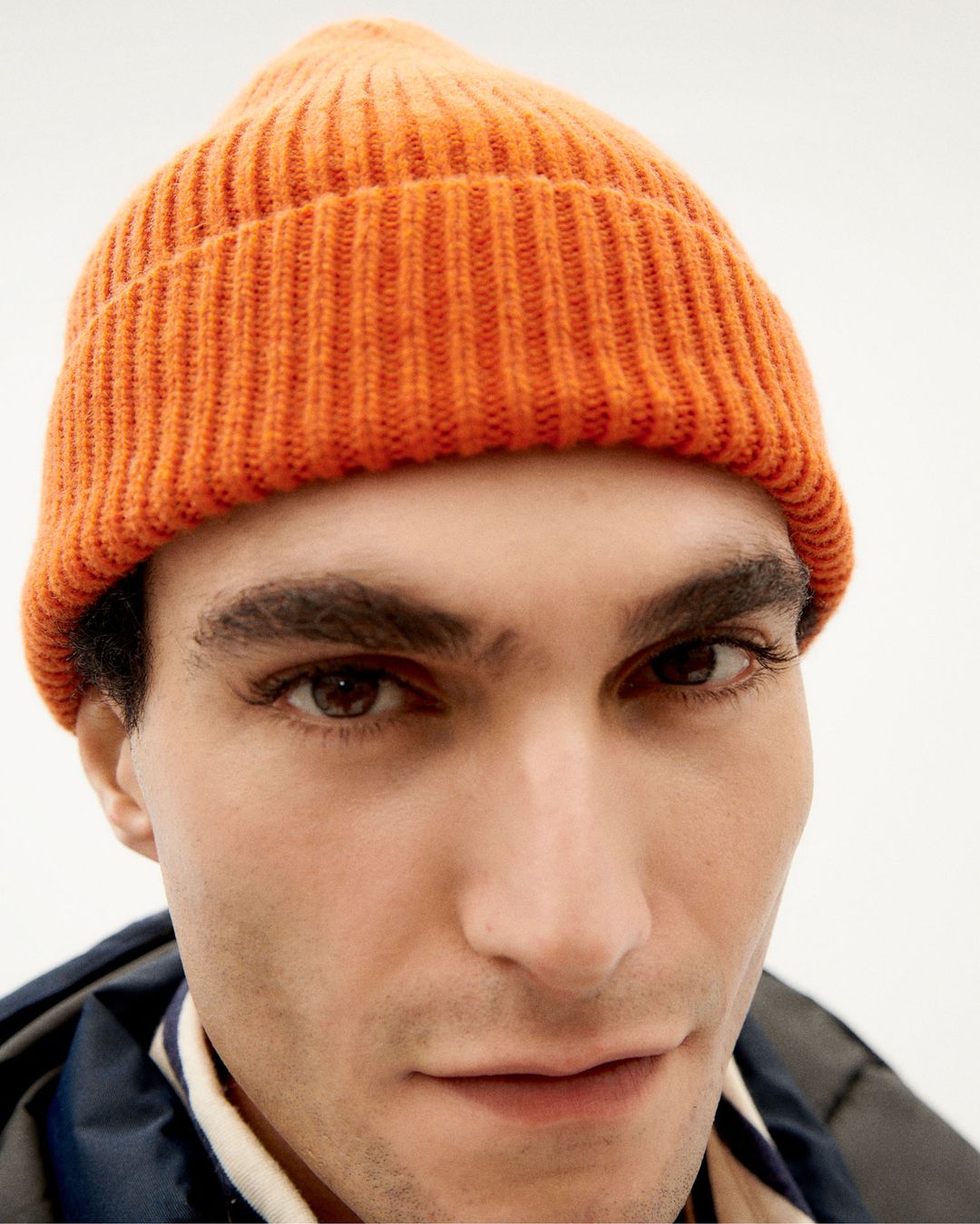 Beanie Amor orange von Thinking Mu