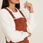 Cord-Kleid ginger von Tranquillo