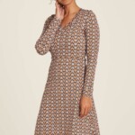 Feminines Jersey-Kleid lotus von Tranquillo