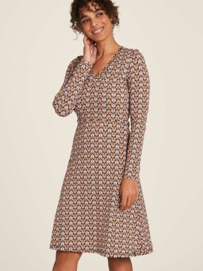 Feminines Jersey-Kleid lotus von Tranquillo