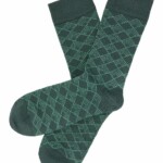 Socken im Retrolook pine von Tranquillo