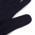Fingerhandschuhe Ecoknit blau von bleed