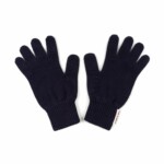 Fingerhandschuhe Ecoknit blau von bleed