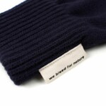 Fingerhandschuhe Ecoknit blau von bleed