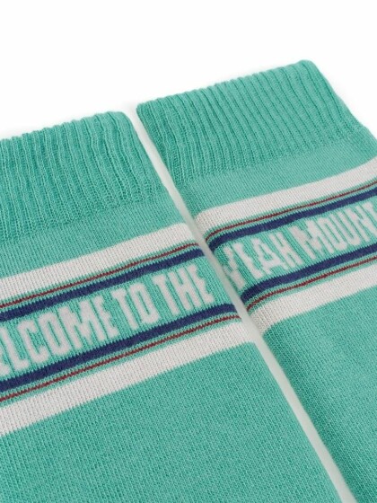 Socken Yeah-Winter grün von bleed
