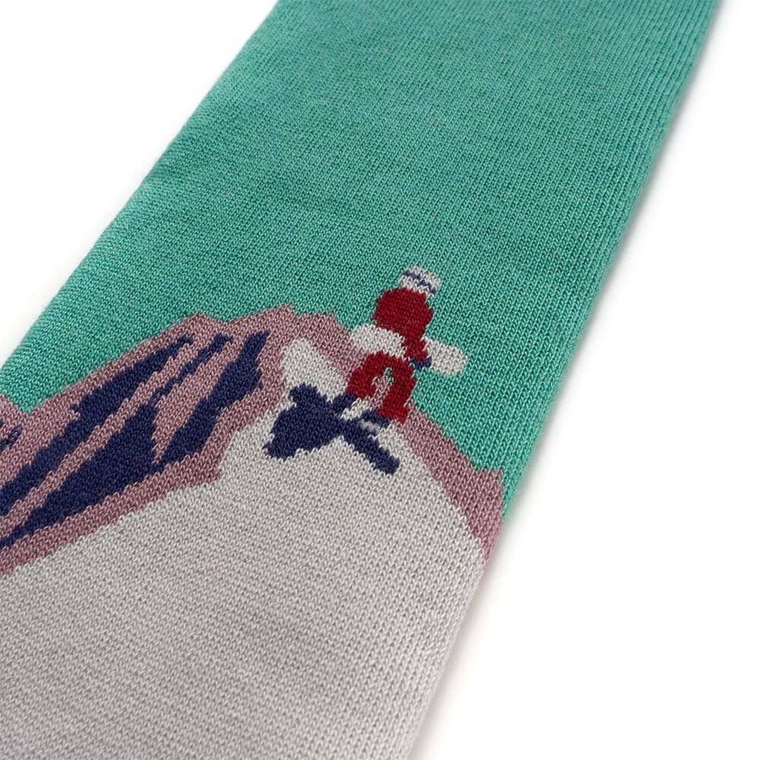 Socken Yeah-Winter grün von bleed