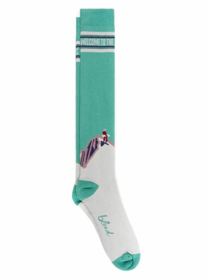 Socken Yeah-Winter grün von bleed