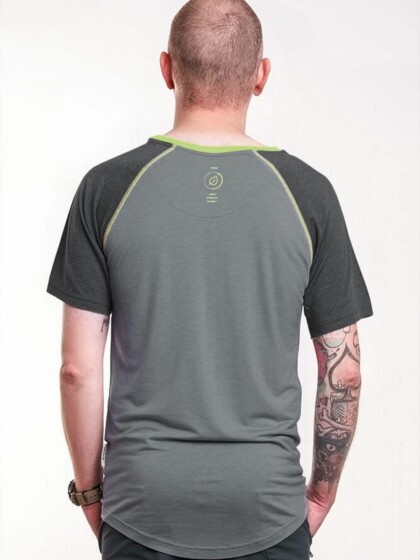 T-Shirt Plant-Based Super Active grau von bleed